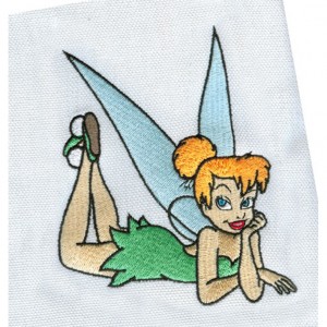 Cheapest Factory Embroidery Patches For Kameez - Tinkerbell Character Utility Mat sample – Printemb