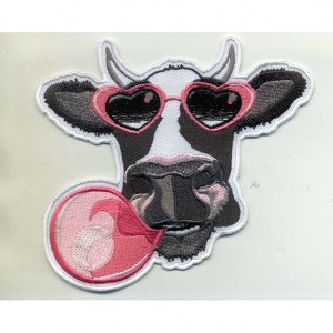 Factory Outlets Pinky Badge Embroidery Patch - moo-cow – Printemb