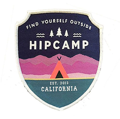 custom made dwp  hipcamp woven patch Featured Image