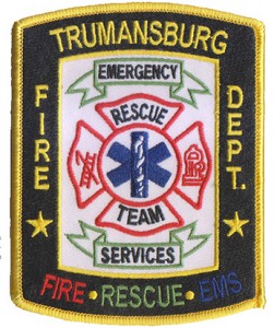 trumansburg logo embroidery paches