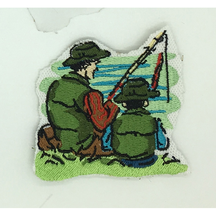 custom fishing logo embroidery digitizing Featured Image