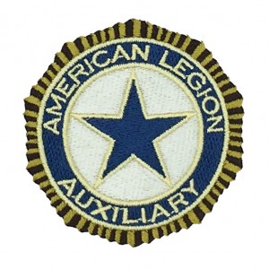 American legion logo  hat  heat seal patch  embroidery digitizing