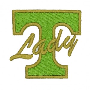 letter t embroidery digitizing