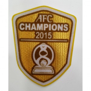 Custom made afc-champlons logo woven patch