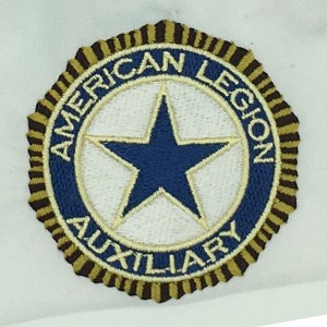 custom american legion logo embroidery digitizing