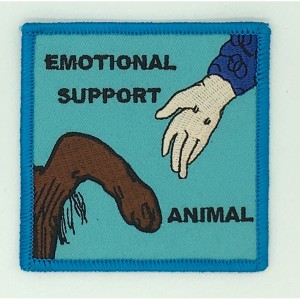 custom made animal logo embroidery patch