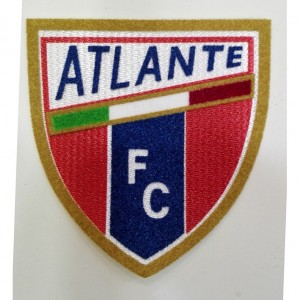 atlante  flock embroidery patch