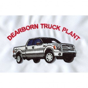 Factory making Wholesale Embroidered Patches - dearborn truck plant – Printemb