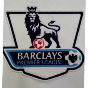 custom made  barclays logo  embroidery flock patch