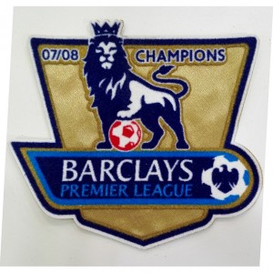 Custom made barclays embroidery flock patch