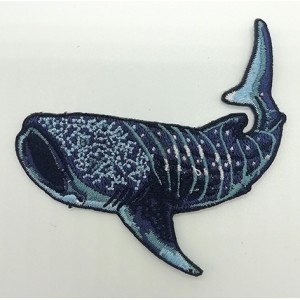 wholesale  blank fish embroidery  patch