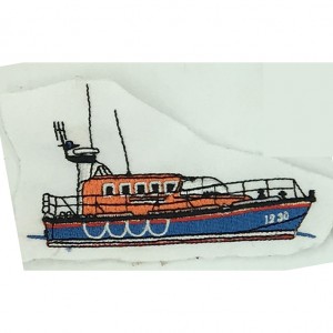 custom boat embroidery digitizing