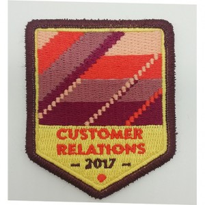 custom chenille embroidered patch