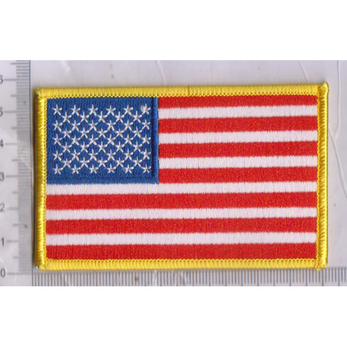 Factory Directly supply Embroidery Textile Patches - USA – American – Printemb