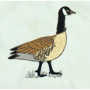 custom duck logo embroidery digitizing