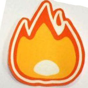 custom made flame sublimation patch