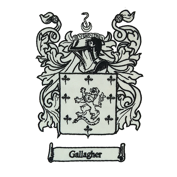 custom gallagher logo embroidery digitizing Featured Image
