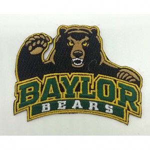 custom made  baylor embroidery patch