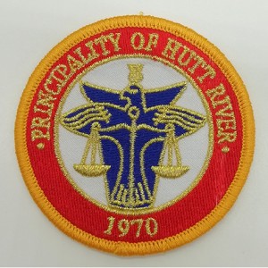 heat transfer high quality butterfly embroidery patch