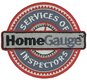 Custom made home gauge logo embroidery patch