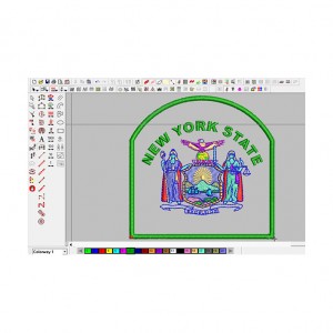 New York State  embroidery patches,The most fashionable embroidery label