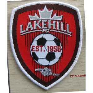 custom made lakehill woven patch