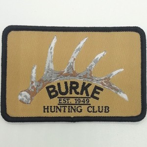 outdoor clothes  burke woven patch