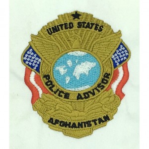 police advisor logo embroidery digitizing
