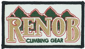 Custom made  renob logo embroidery patch