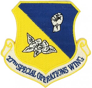 custom made special operations wing logo embroidery patch