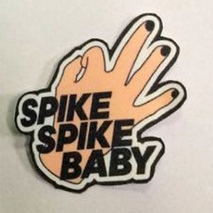 custom made spike baby sublimation patch
