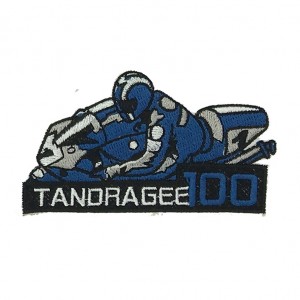 tandragee-100 logo embroidery keychain